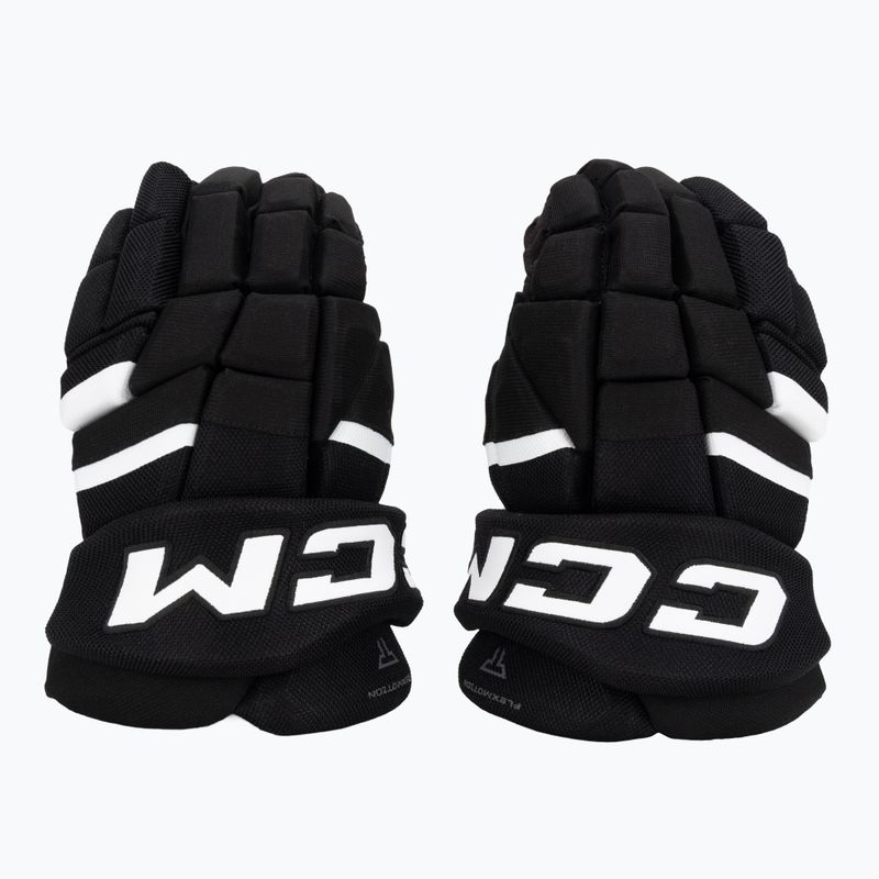 Rękawice hokejowe dla dzieci CCM Tacks XR80 JR Gloves black/white 2