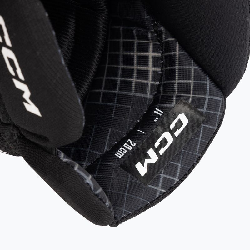 Rękawice hokejowe dla dzieci CCM Tacks XR80 JR Gloves black/white 7
