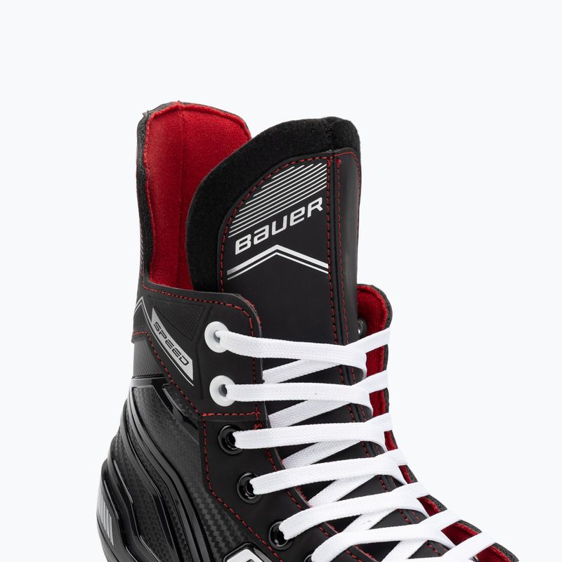 Łyżwy hokejowe dziecięce Bauer Speed Jr black 5