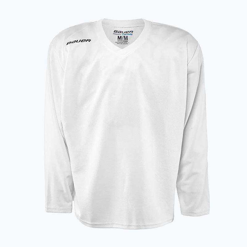 Longsleeve hokejowy Bauer Flex Practice Jersey white