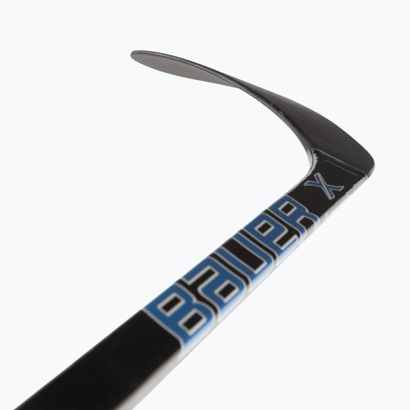 Kij hokejowy Bauer X Series Grip Int F60 R black/blue/green 4