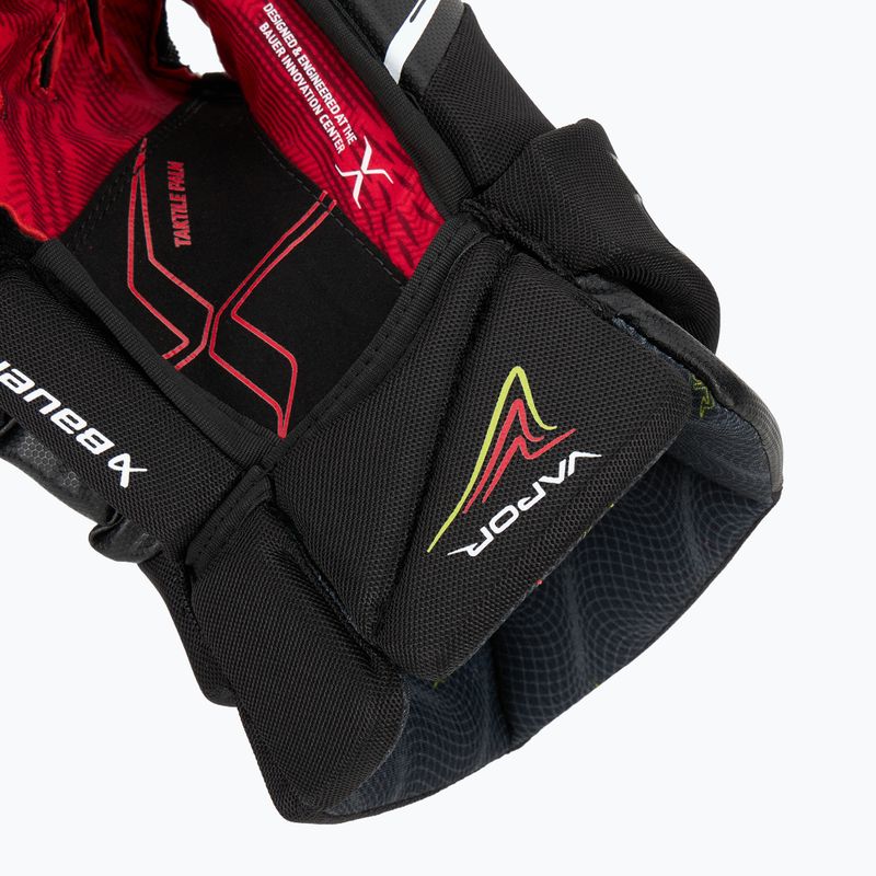 Rękawice hokejowe Bauer Vapor Fly40 Sr black/white 6