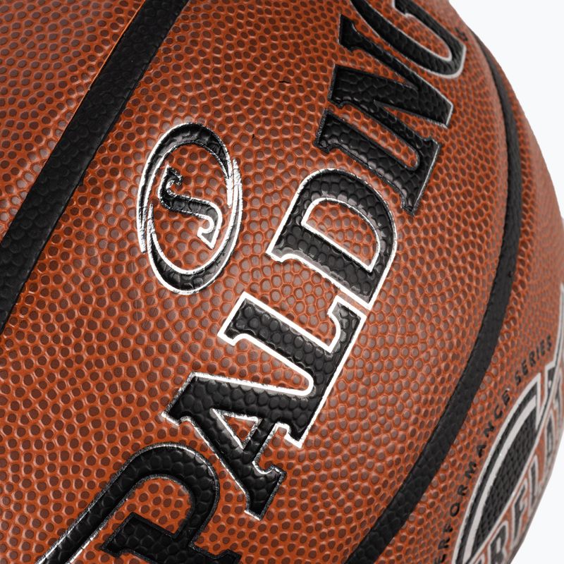 Piłka do koszykówki Spalding NeverFlat Pro pomarańczowa rozmiar 7 3