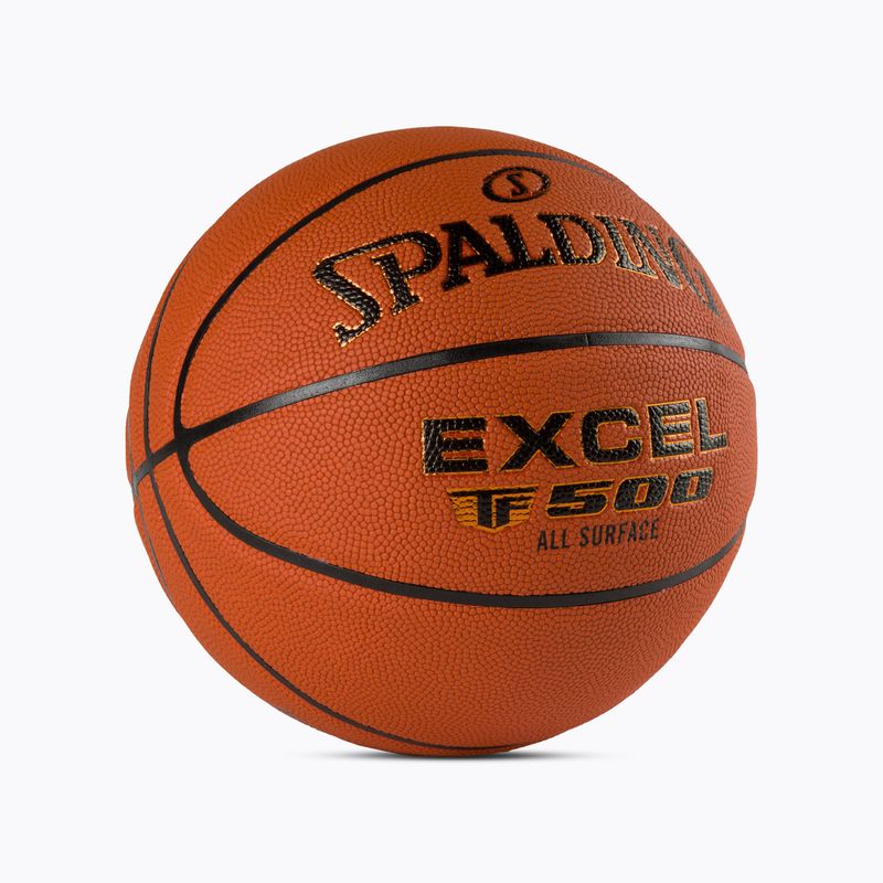 Piłka do koszykówki Spalding TF-500 Excel pomarańczowa rozmiar 7 2
