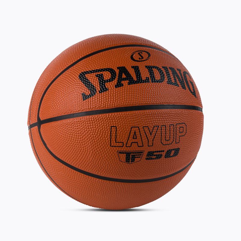Piłka do koszykówki Spalding TF-50 Layup pomarańczowa rozmiar 7 2