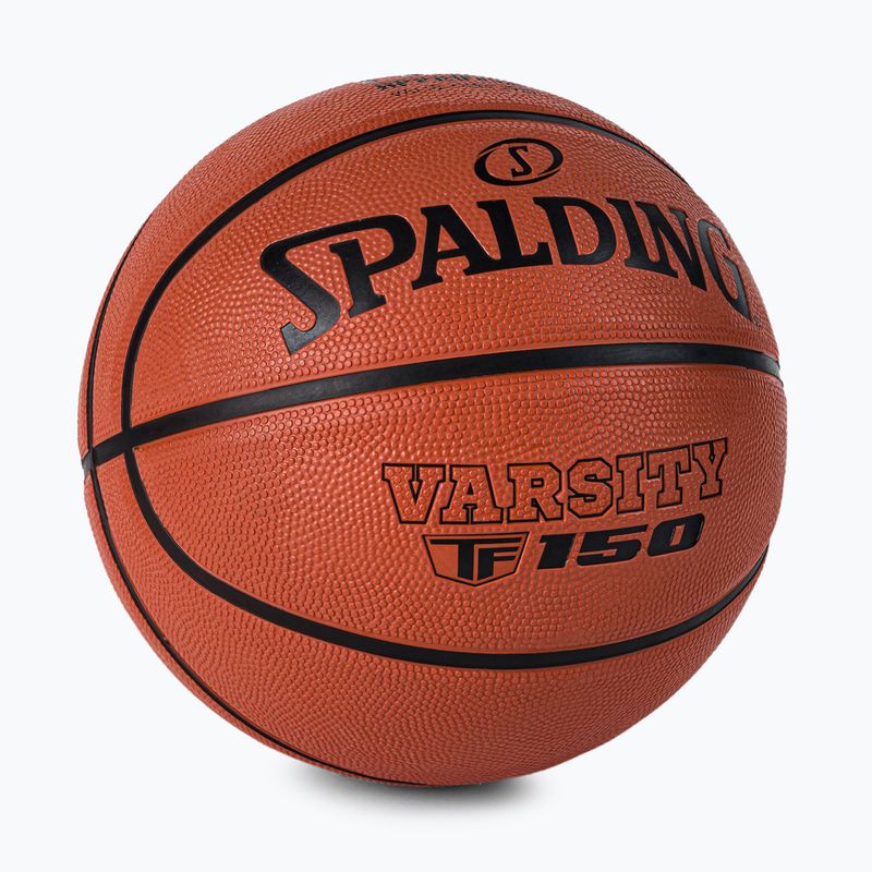 Piłka do koszykówki Spalding TF-150 Varsity Logo FIBA pomarańczowa rozmiar 7 2