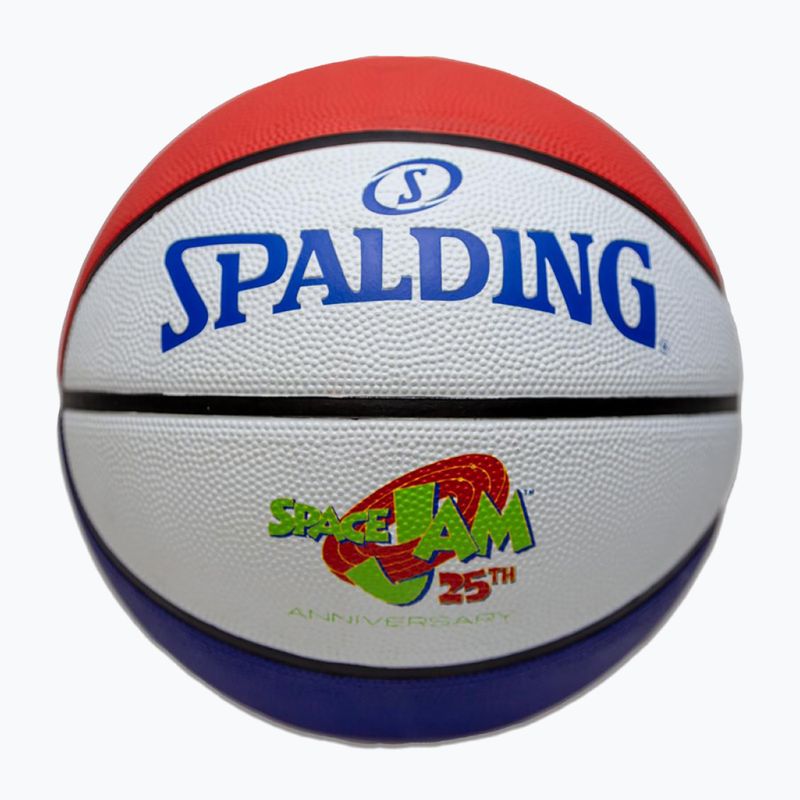 Piłka do koszykówki Spalding Space Jam Tune biały/czerwony/niebieski rozmiar 7