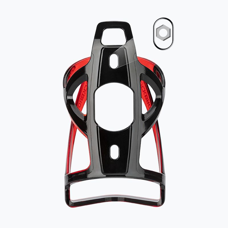Koszyk na bidon Rockbros 31210007 Water Bottle Holder black/red 4
