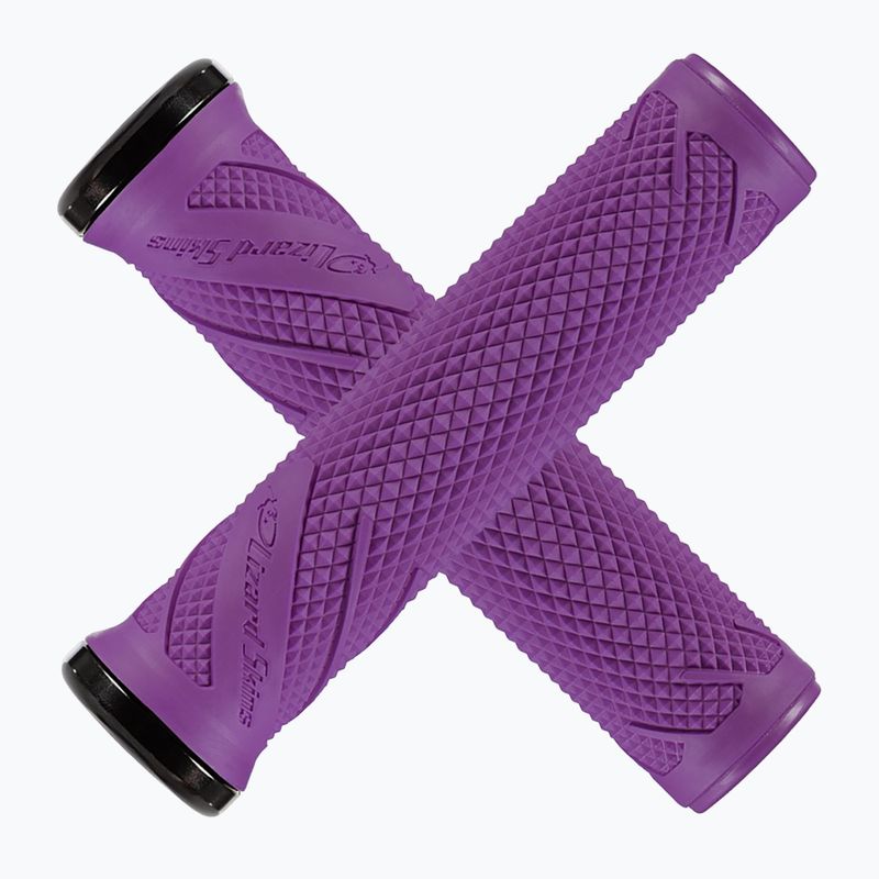 Chwyty kierownicy Lizard Skins Single-Clamp Wasatch ultra purple