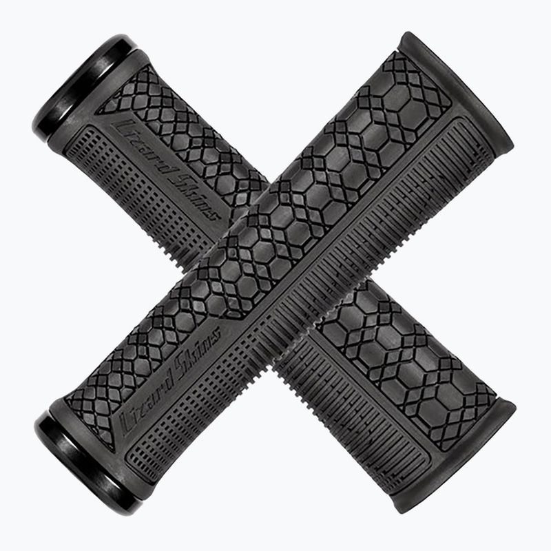 Chwyty kierownicy Lizard Skins 36.5 Single-Clamp Gradient jet black