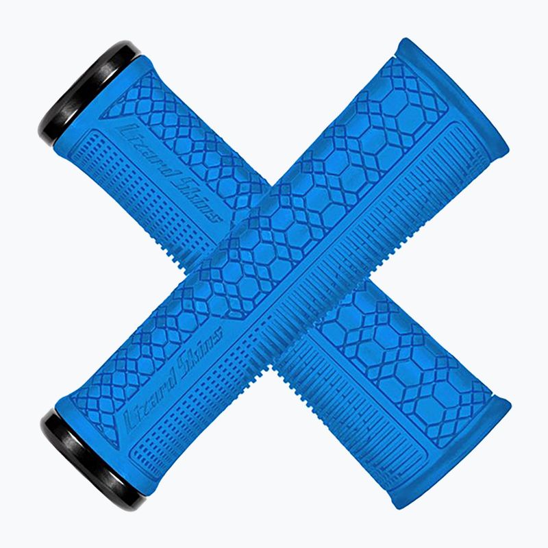 Chwyty kierownicy Lizard Skins 36.5 Single-Clamp Gradient deja blue