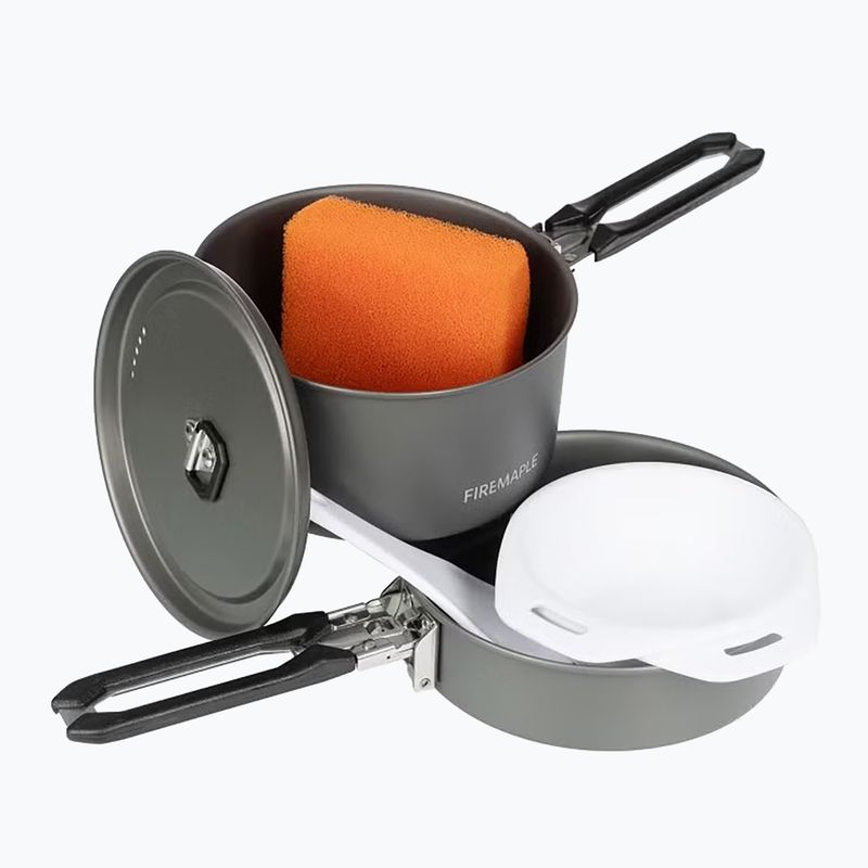 Zestaw naczyń turystycznych Fire-Maple Feast 1 black