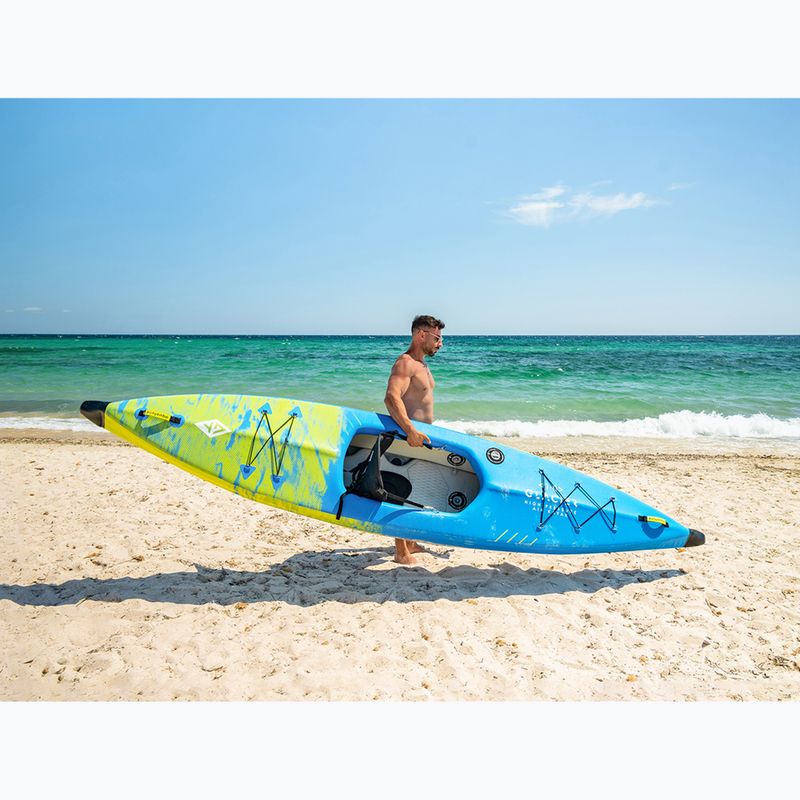 Kajak pompowany 1-osobowy Aquatone Glacier 12'6" 381 cm 19
