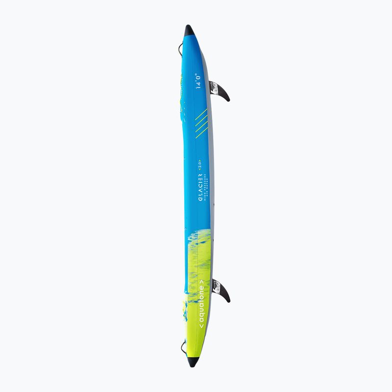 Kajak pompowany 2-osobowy Aquatone Glacier 14'0" 427 cm 4