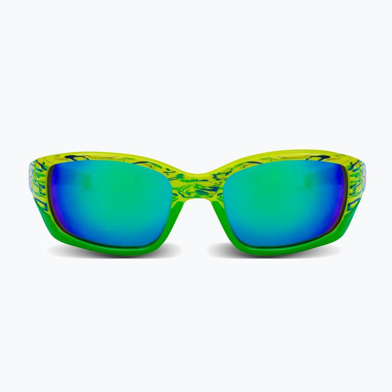 Okulary przeciwsłoneczne dziecięce Aztron Shine spark lime/wayve/polarized green/yellow mir/grey 2