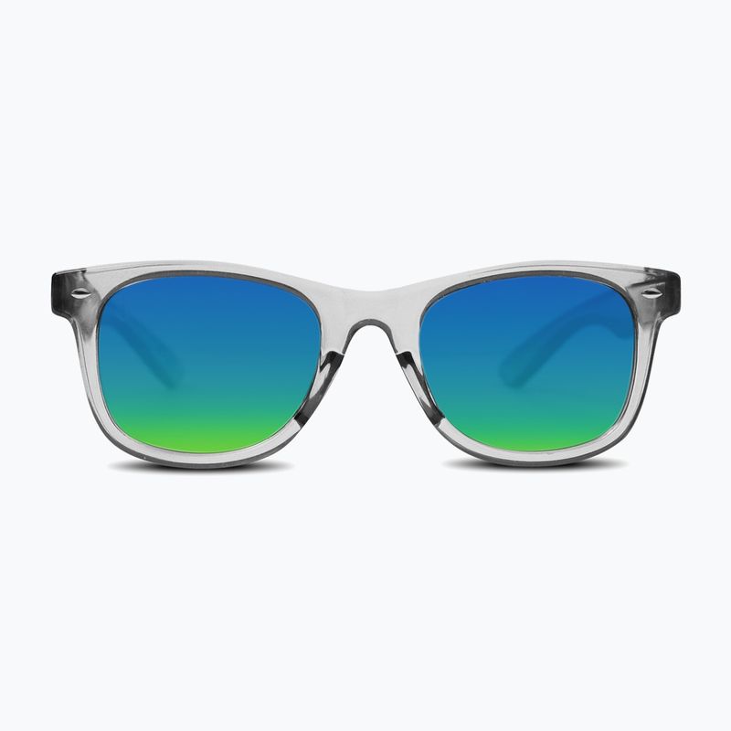 Okulary przeciwsłoneczne dziecięce Aztron Solar ice grey/graffiti/polarized blue/yellow mirr/grey. 2