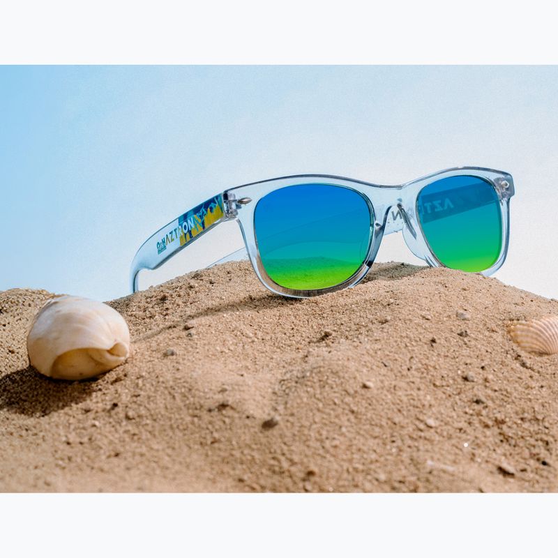 Okulary przeciwsłoneczne dziecięce Aztron Solar ice grey/graffiti/polarized blue/yellow mirr/grey. 5