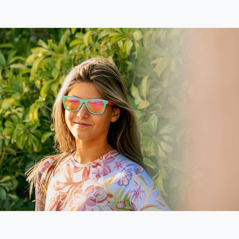Okulary przeciwsłoneczne dziecięce Aztron Candy candy pink/twisty/polarized rainbow pink mir/grey. 7