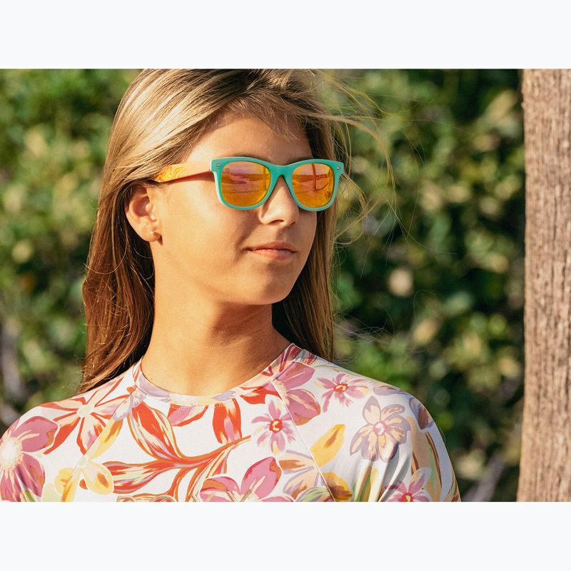 Okulary przeciwsłoneczne dziecięce Aztron Candy candy pink/twisty/polarized rainbow pink mir/grey. 10