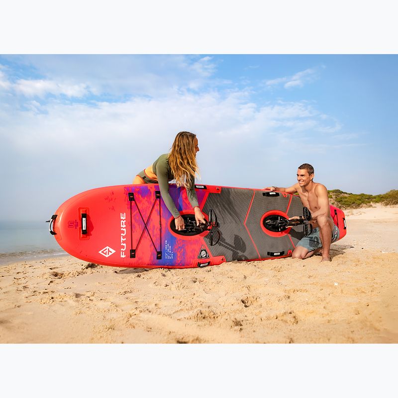 Zestaw deska SUP pompowana Aquatone Future 2+1 Multi Person 13'0" 21