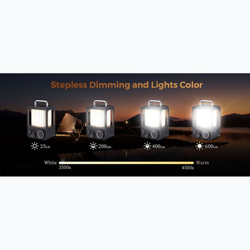 Lampa turystyczna Flextail Villa green 11