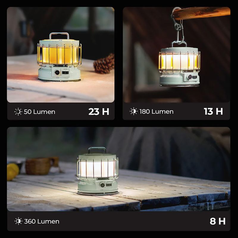 Lampa kempingowa FLEXTAIL Villa 2 green 2