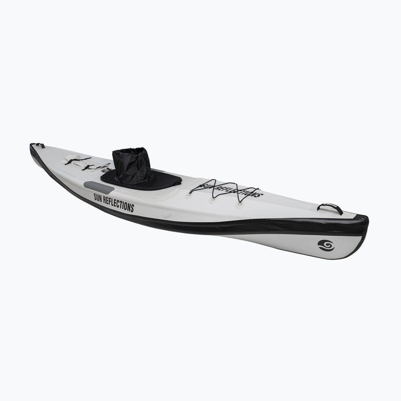 Kajak pompowany 1-osobowy Sun Reflections Full DS light grey/black 4