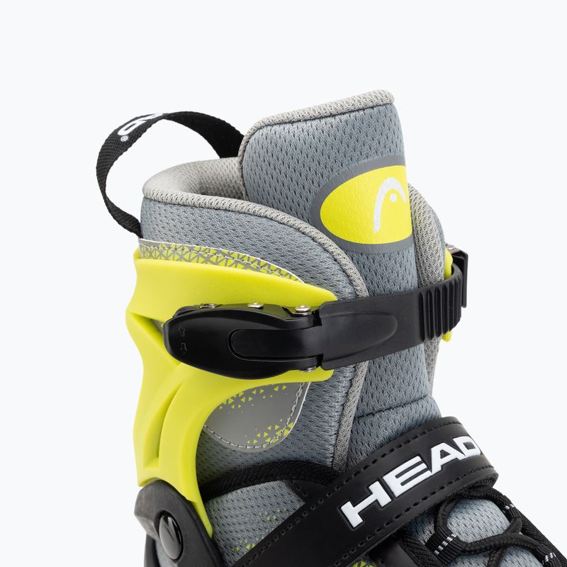 Łyżworolki dziecięce HEAD Galaxy 2w1 żółty 14