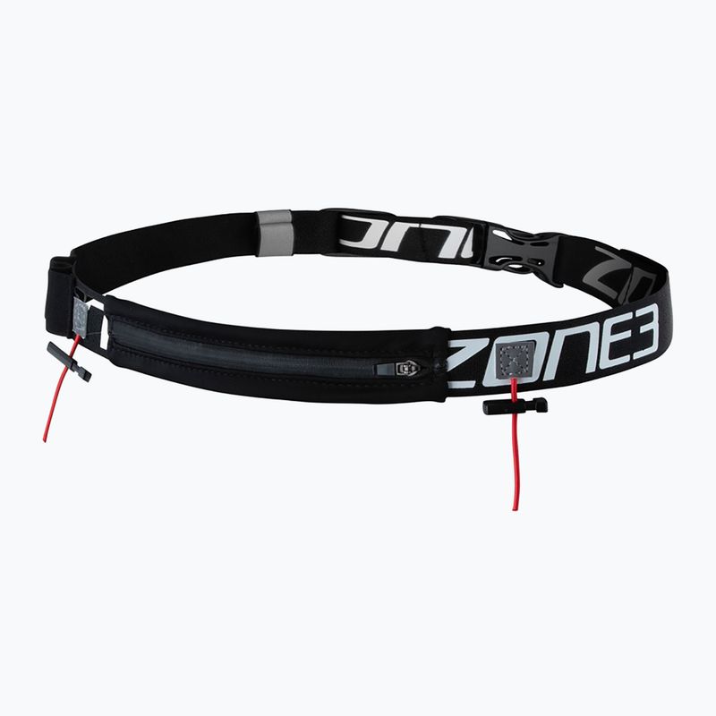 Pas startowy ZONE3 Racebelt - Lycra Pouch black/white