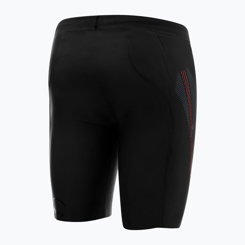 Spodenki neoprenowe męskie ZONE3 Buoyancy Premium Aerodome Elite 5/3 mm black/red 2