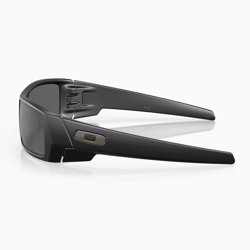 Okulary przeciwsłoneczne Oakley GasCan matte black/black iridium polarized 3
