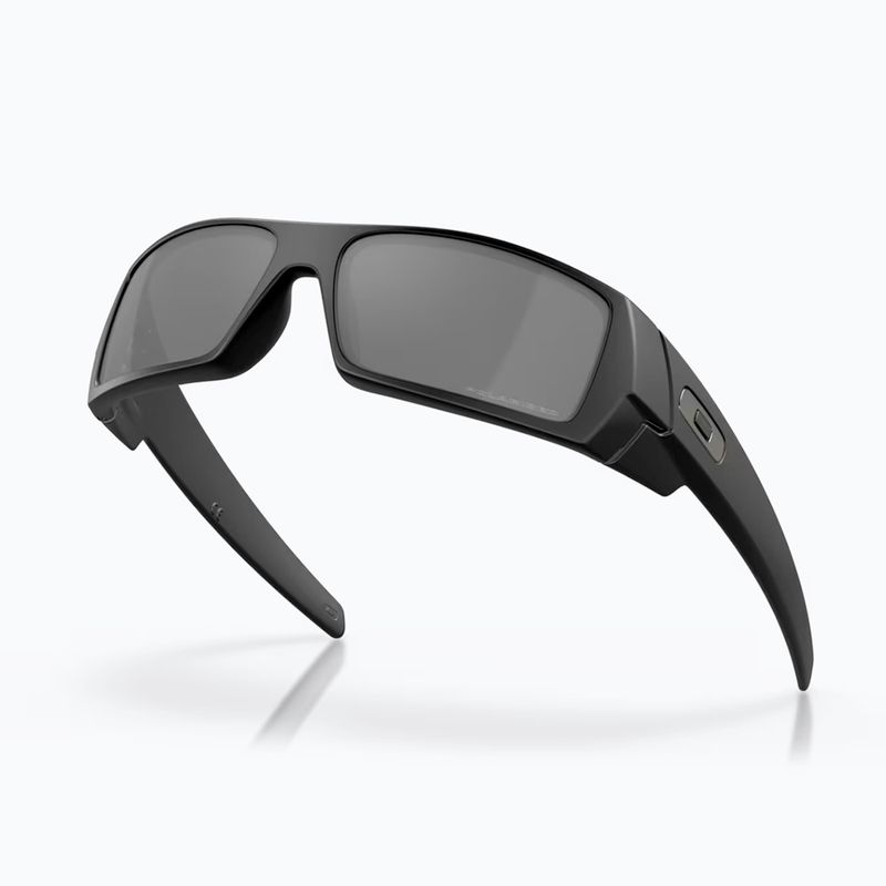 Okulary przeciwsłoneczne Oakley GasCan matte black/black iridium polarized 4