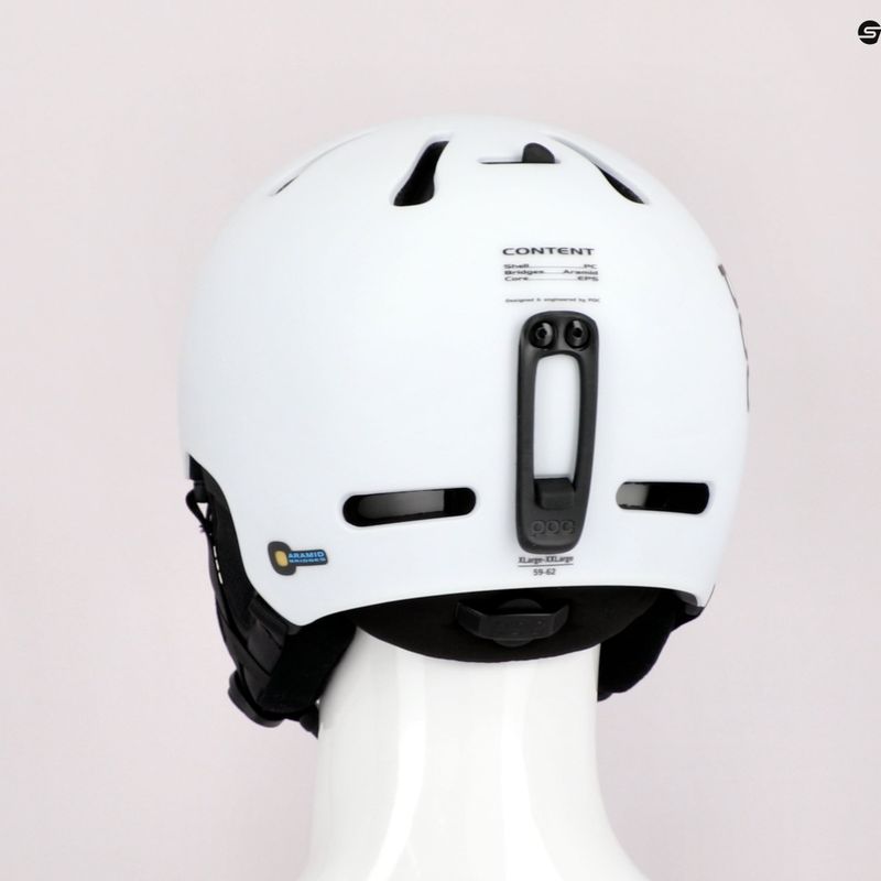 Kask narciarski POC Fornix hydrogen white matt 14