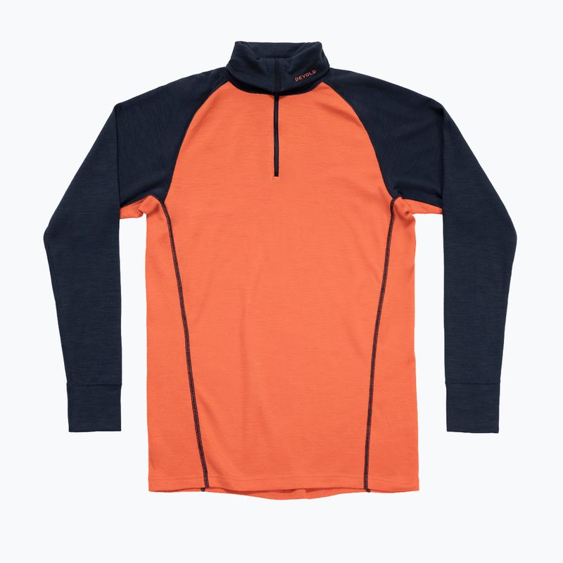 Bluza termoaktywna męska Devold Duo Active Merino 205 Zip Neck brick 5