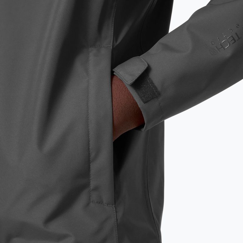 Kurtka przeciwdeszczowa męska Helly Hansen Seven J Rain ebony 4