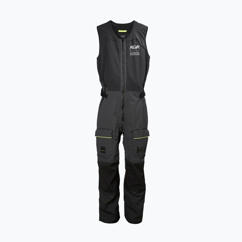 Kombinezon żeglarski męski Helly Hansen Aegir Race Salopette ebony