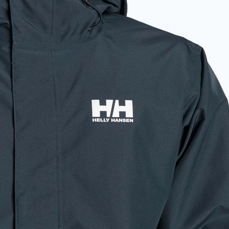 Kurtka przeciwdeszczowa męska Helly Hansen Seven J Rain navy 2
