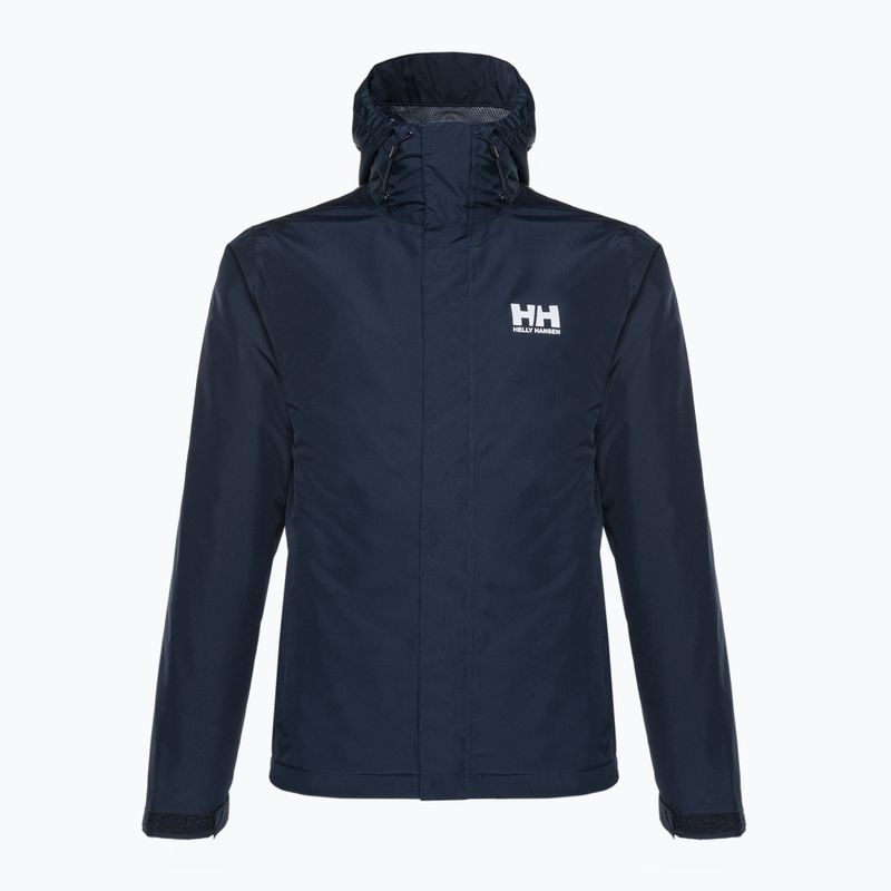 Kurtka przeciwdeszczowa męska Helly Hansen Seven J Rain navy 6