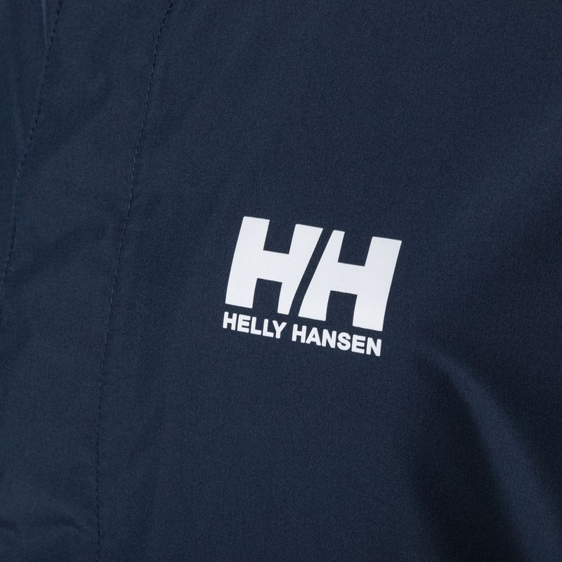 Kurtka przeciwdeszczowa męska Helly Hansen Seven J Rain navy 8