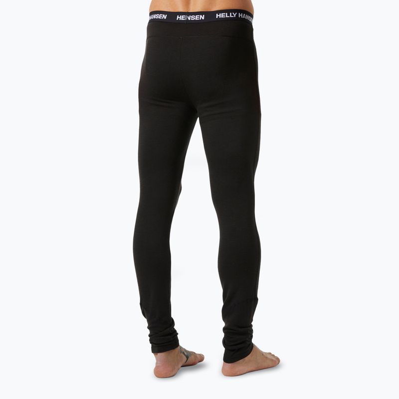 Spodnie termoaktywne męskie Helly Hansen Lifa Merino Midweight black 2