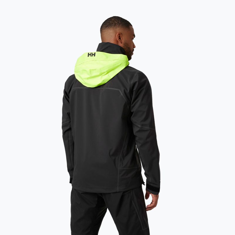 Kurtka żeglarska męska Helly Hansen HP Foil Shell ebony 2