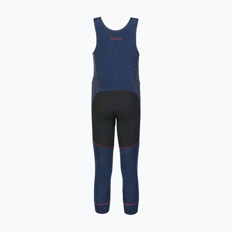 Pianka do pływania dziecięca Musto Flexlite Alumin 3.0 Long John Jr 3 mm midnight marl 2
