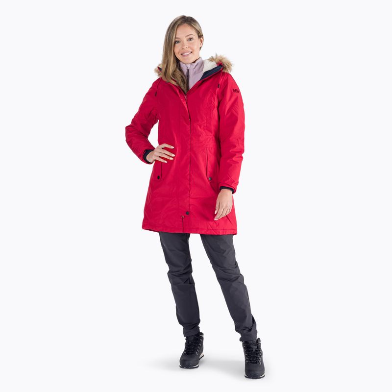 Płaszcz zimowy damski Helly Hansen Mayen Parka red 8