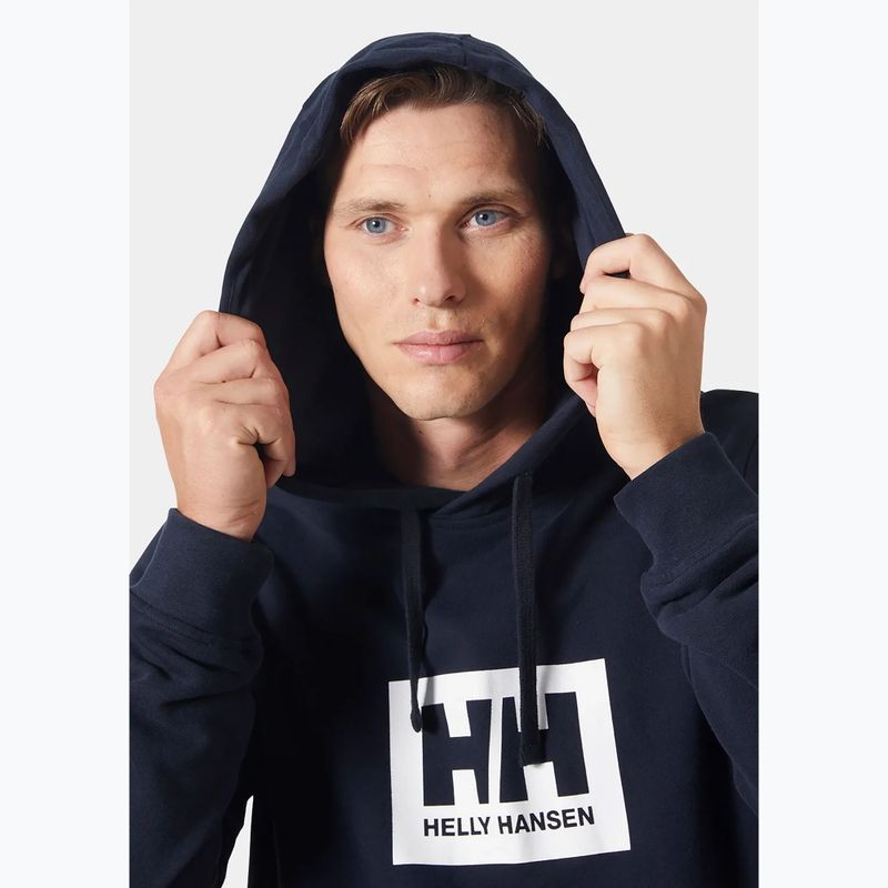 Bluza męska Helly Hansen HH Box Hoodie navy 3