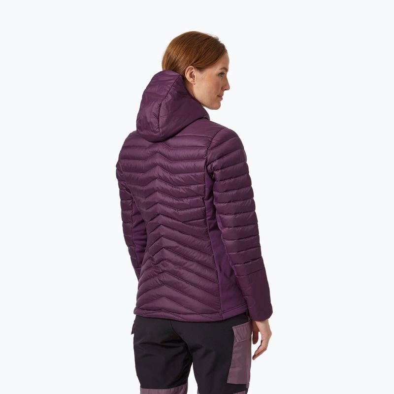Kurtka damska Helly Hansen Verglas Hood Down Hybrid Insulator amethyst 2