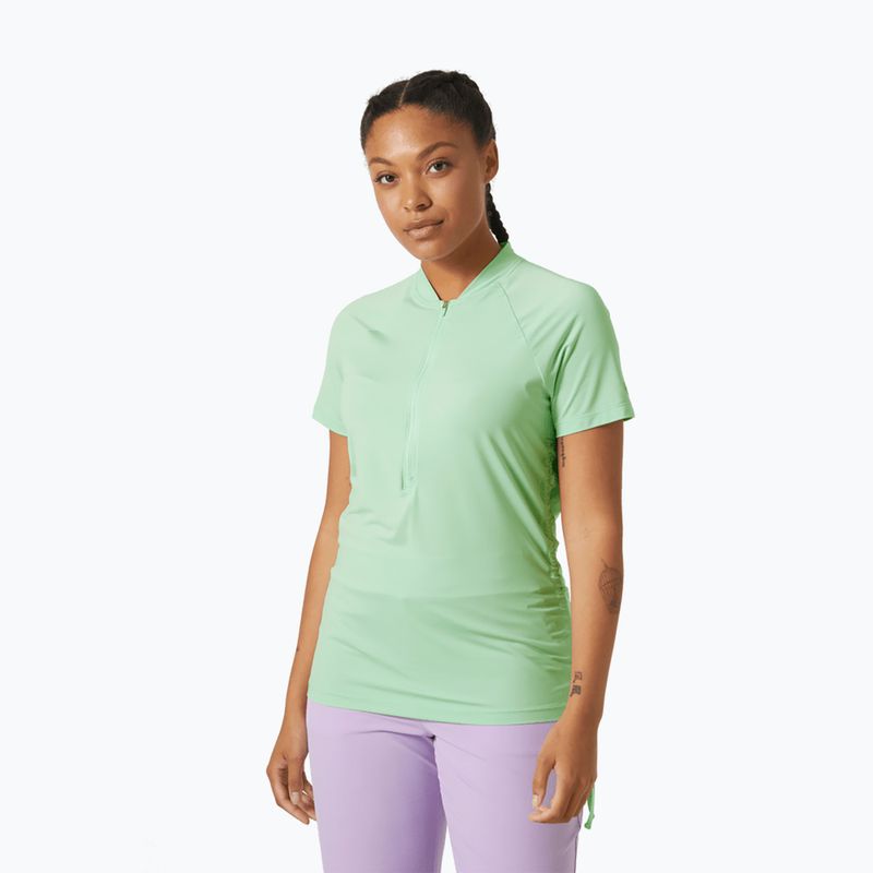Koszulka damska Helly Hansen Siren 1/2 Zip mint