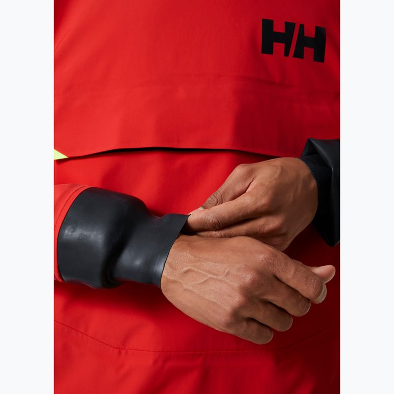 Kurtka żeglarska męska Helly Hansen Aegir Race Light Smock 2.0 alert red 5