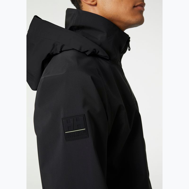 Kurtka żeglarska męska Helly Hansen HP Racing Hooded ebony 4