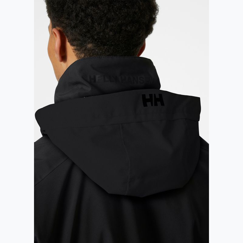 Kurtka żeglarska męska Helly Hansen HP Racing Hooded ebony 5