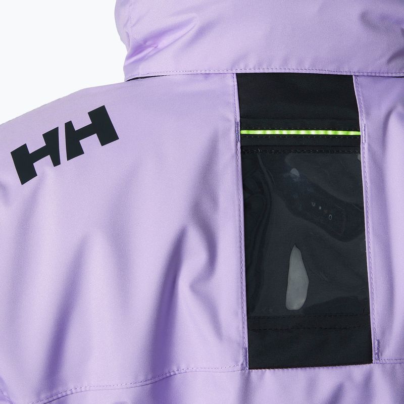 Kurtka żeglarska damska Helly Hansen Crew Hooded Midlayer heather 5